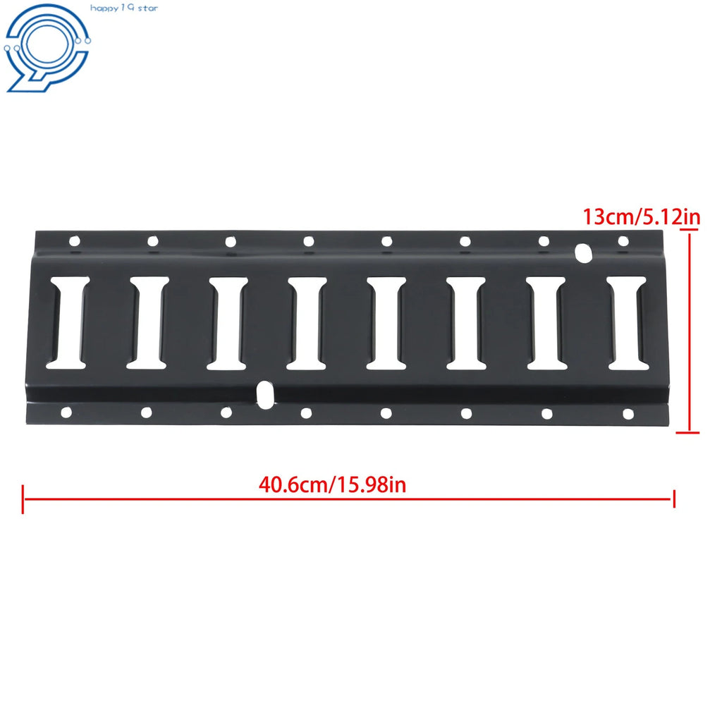 Set of 18 Tie-Down E Track Rails with 12' Ratchet Straps for Trucks