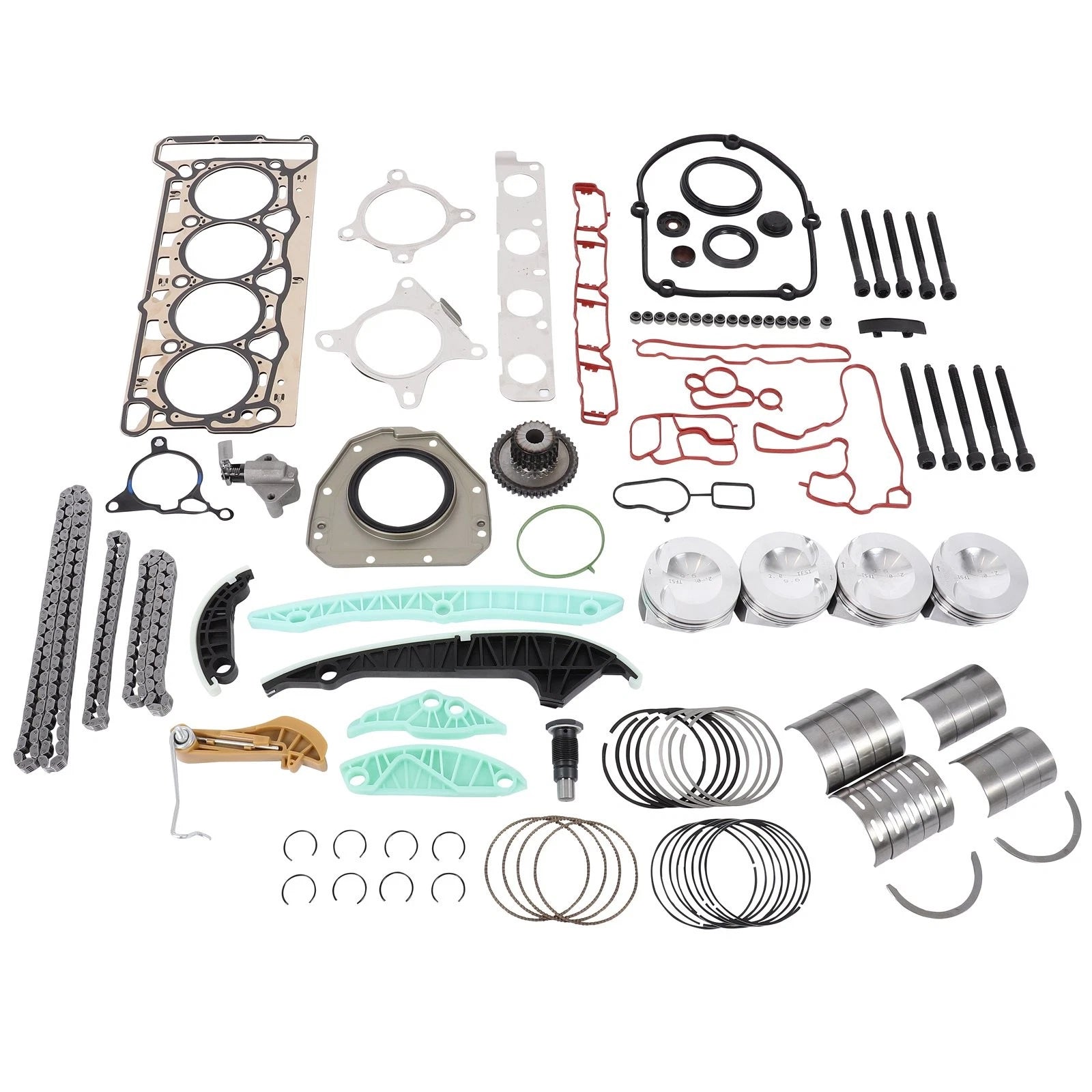 Engine Rebuild Set Φ23MM EA888 2.0T for VW Golf Jetta Tiguan Audi A4
