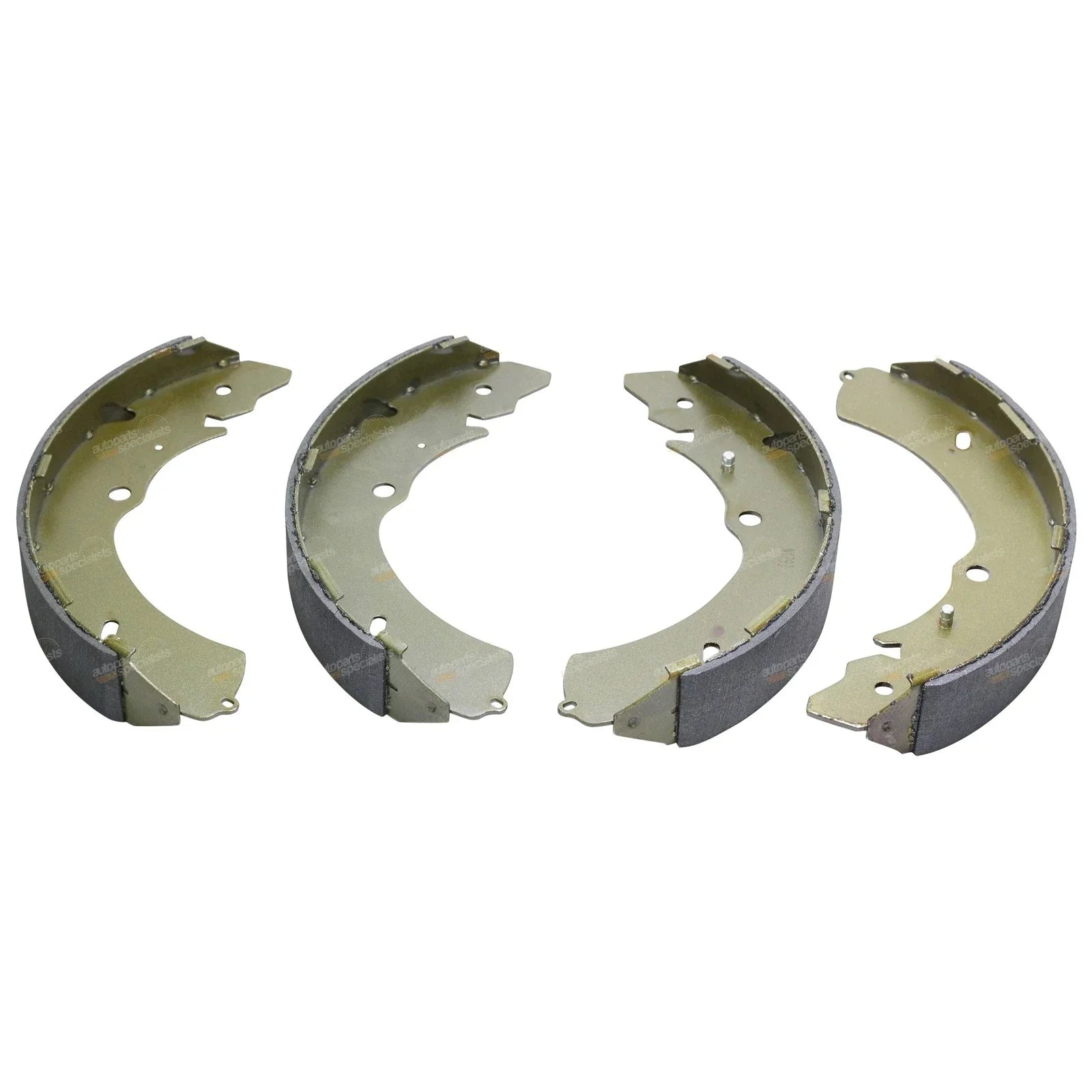Rear Drum Brake Shoes Set for Holden Colorado RC Isuzu DMax (2008 - 2012)