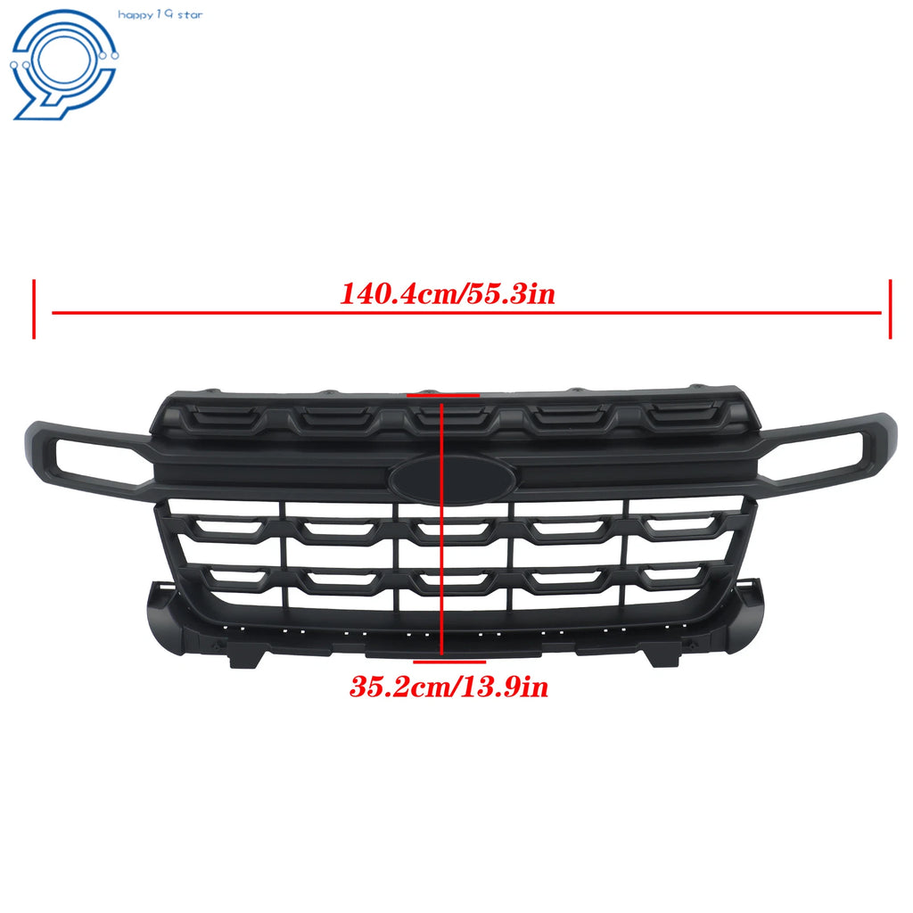 Front Bumper Grille for Ford Maverick (2022–2024) Matte Black