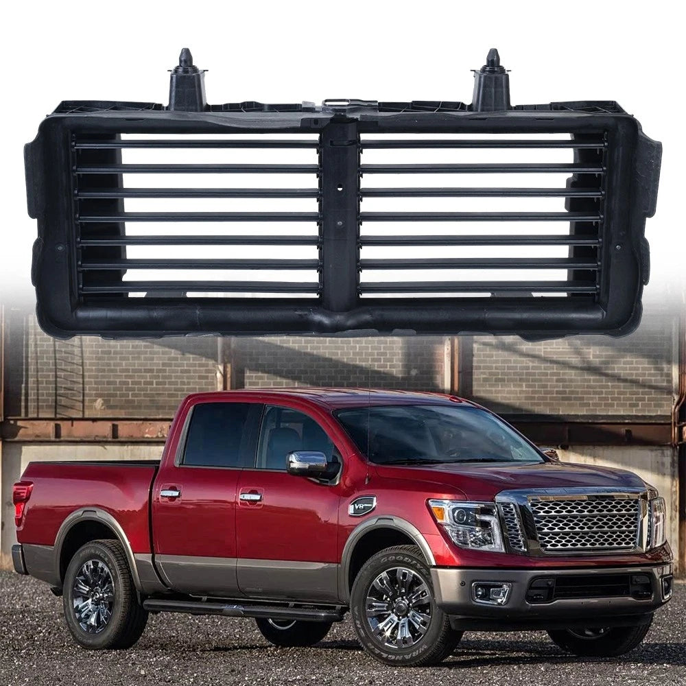 Active Grille Shutter Assembly for Nissan Titan/Titan XD (2016–2020)