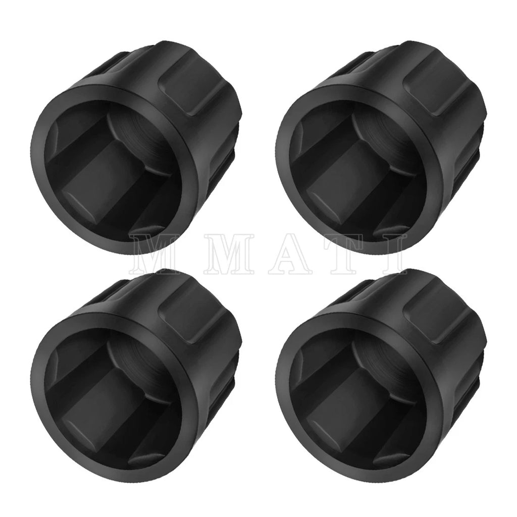 Set of 4 Wheel Center Hub Caps for Suzuki Quadrunner 250 (1985–1995)