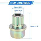 38/22PT Wheel Lock Lug Nut for BMW (Anti Theft Removal Key Socket)