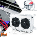 3-Row Aluminum Cooling Radiator w/Fan Shroud for F150/F250 Superduty V8 (1985–1996)