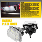 LED License Plate Lights for Mercedes W204 W212 W221 (Pre-LCI)
