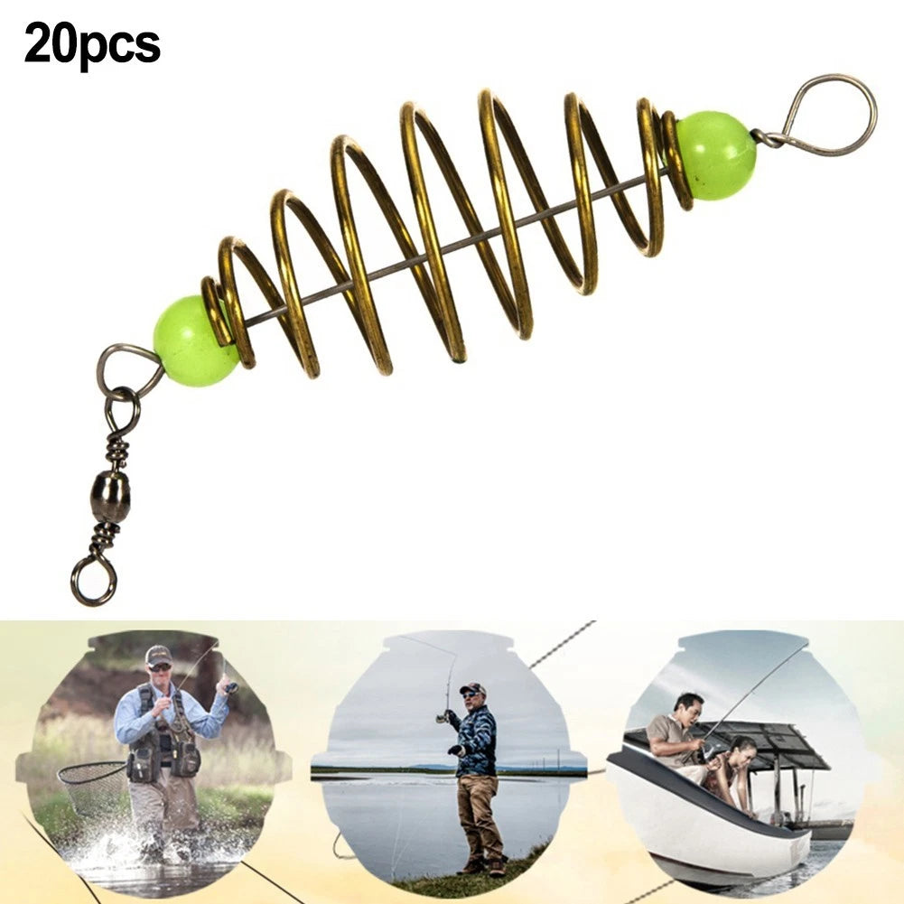 20 Pcs Bait Cage Holder for Fishing Terminal Tackle