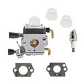 Carburetor Spark Plug Primer Bulb Gasket for STIHL FS38 FS45 FS46 FS55 KM55 (2000–2023)
