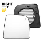 Right Upper Side Heated Mirror Glass for Nissan Titan (2004–2015)