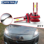 Xenon White LED Daytime Running Light Bulbs Conversion Kit for Mazda (—)