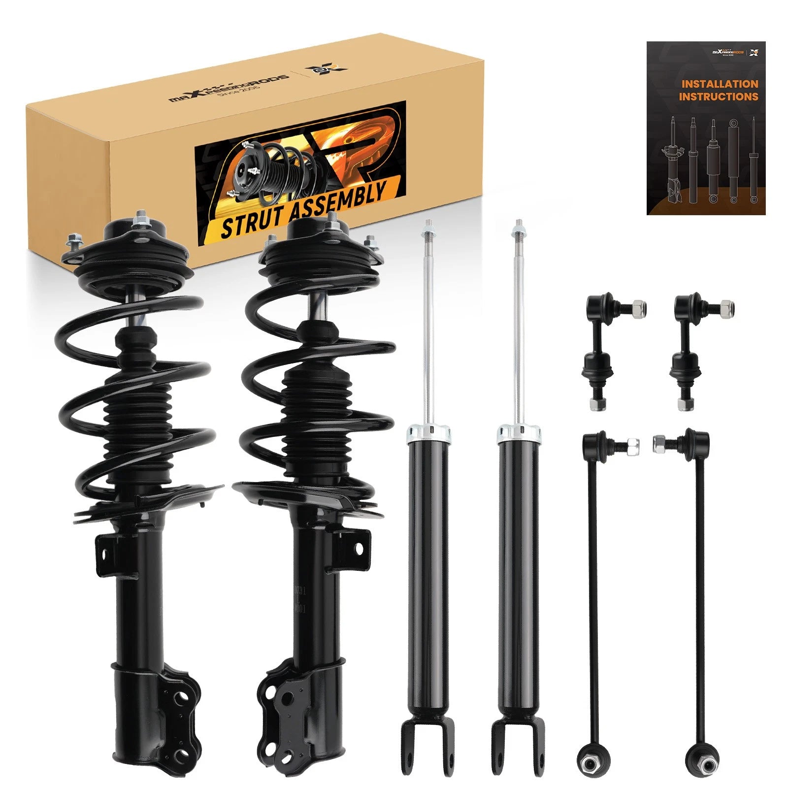 Front Rear Strut Spring Sway Bar End Links for Hyundai Sonata (2011) 172585