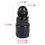 2X 6AN AN6 Fuel Adapter Fitting to 5/16 Quick Connect for EFI Female LS