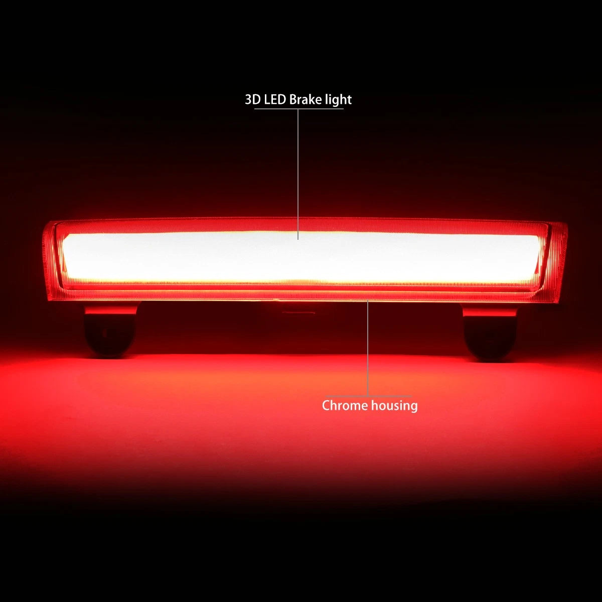 3D LED Bar Third Tail Brake Light for Suburban Tahoe Yukon (2000–2006)