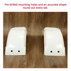 Pair of Trailer Fenders for Single-Axle (8"-12" Wheels)