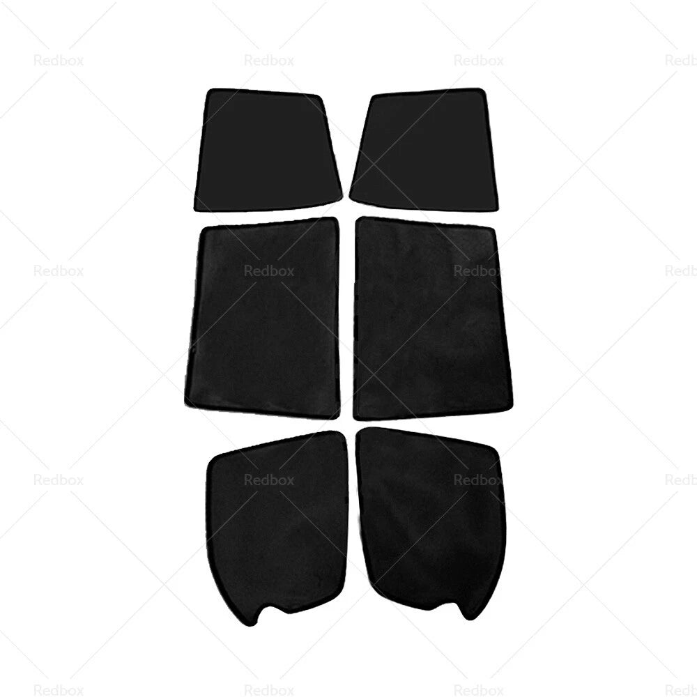6x Foldable Window Mesh Sun Shade for Toyota Prado 120 (2003–2009)