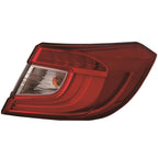 Replacement Passenger Side Outer Tail Light Assembly for Toyota Highlander (2001–2007)