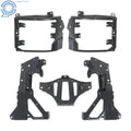 Front Bumper Support & Mount Bracket Set for Chevrolet Silverado 1500 (2016–2018)
