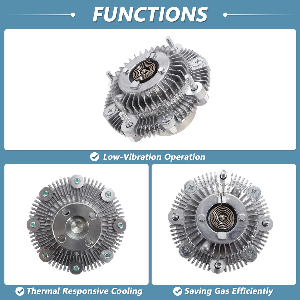 Engine Cooling Fan Clutch for Suzuki Samurai L4 1.3L (1985–1995) No.1712060A01