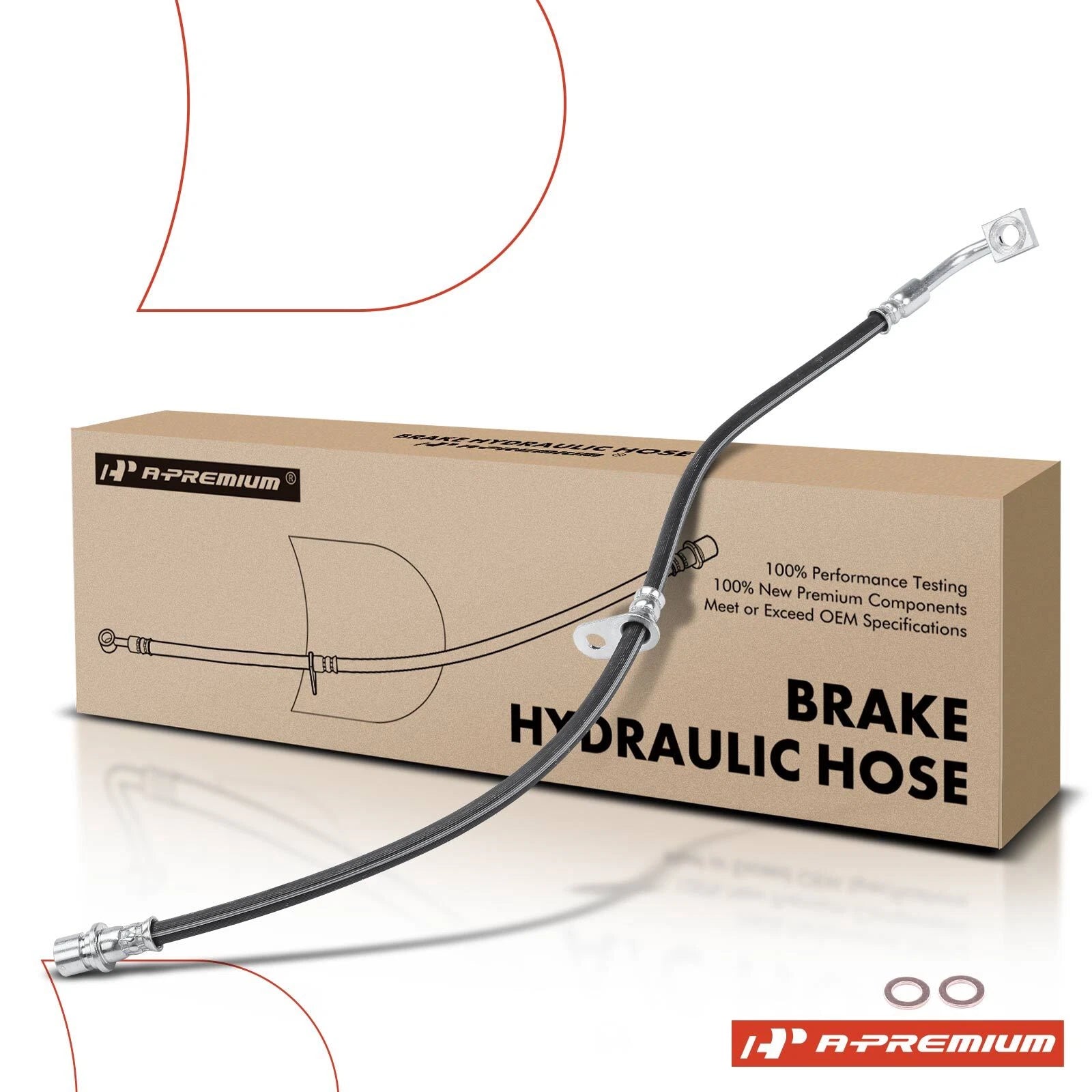 Front Left Brake Hydraulic Hose for Chevrolet Camaro (2012–2015)