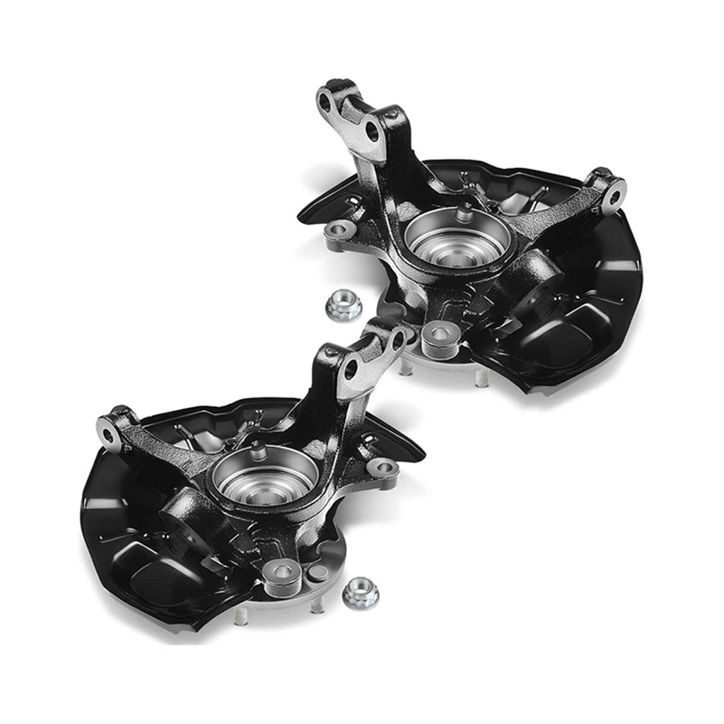 2X Front Steering Knuckle & Wheel Bearing Hub Assembly for Toyota Camry (2007–2011)