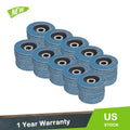 Pack of 100 Zirconia Flap Discs for Sanding Grinding 4.5" x 7/8" 40 Grit