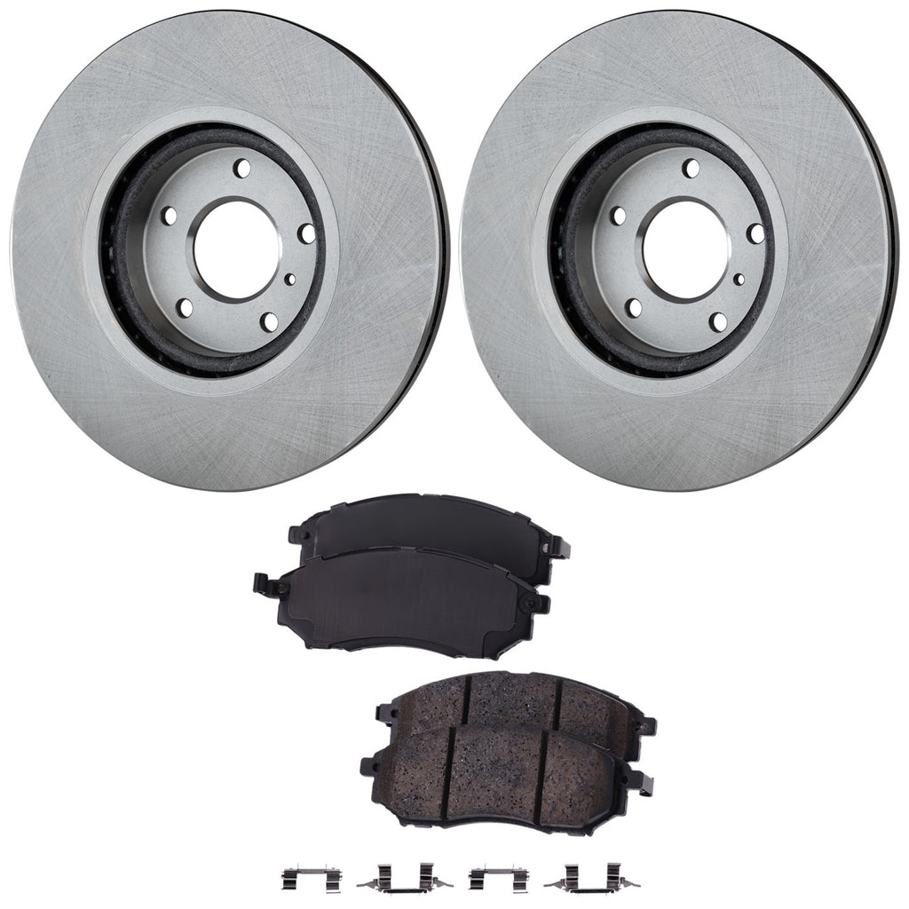 Brake Disc and Pad Kit for Nissan Murano, Infiniti G35 (2005–2014)