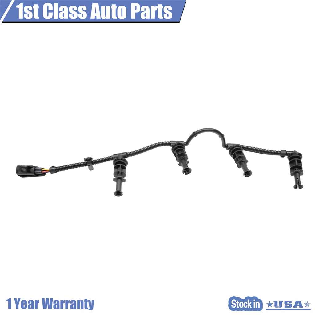 Glow Plug Wiring Harness Set for Ford F-250 F-350 F-450 F-550 (2008–2010)