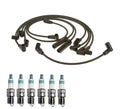 Denso 7mm Wire Set & 6 Iridium Power Spark Plugs Kit for Chevy 4.3 V6 (0.044)