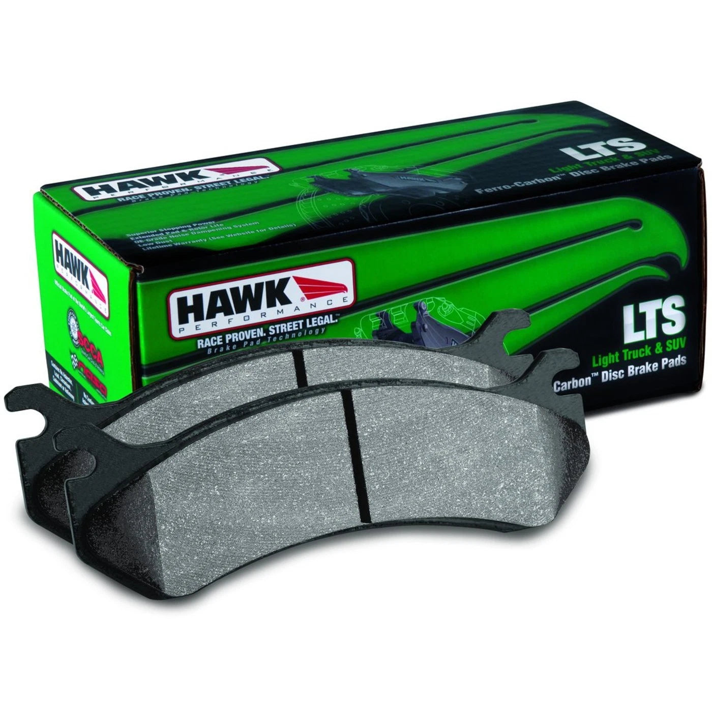 Set of 2 Rear Brake Pads for Ford F-150 (2004–2012)