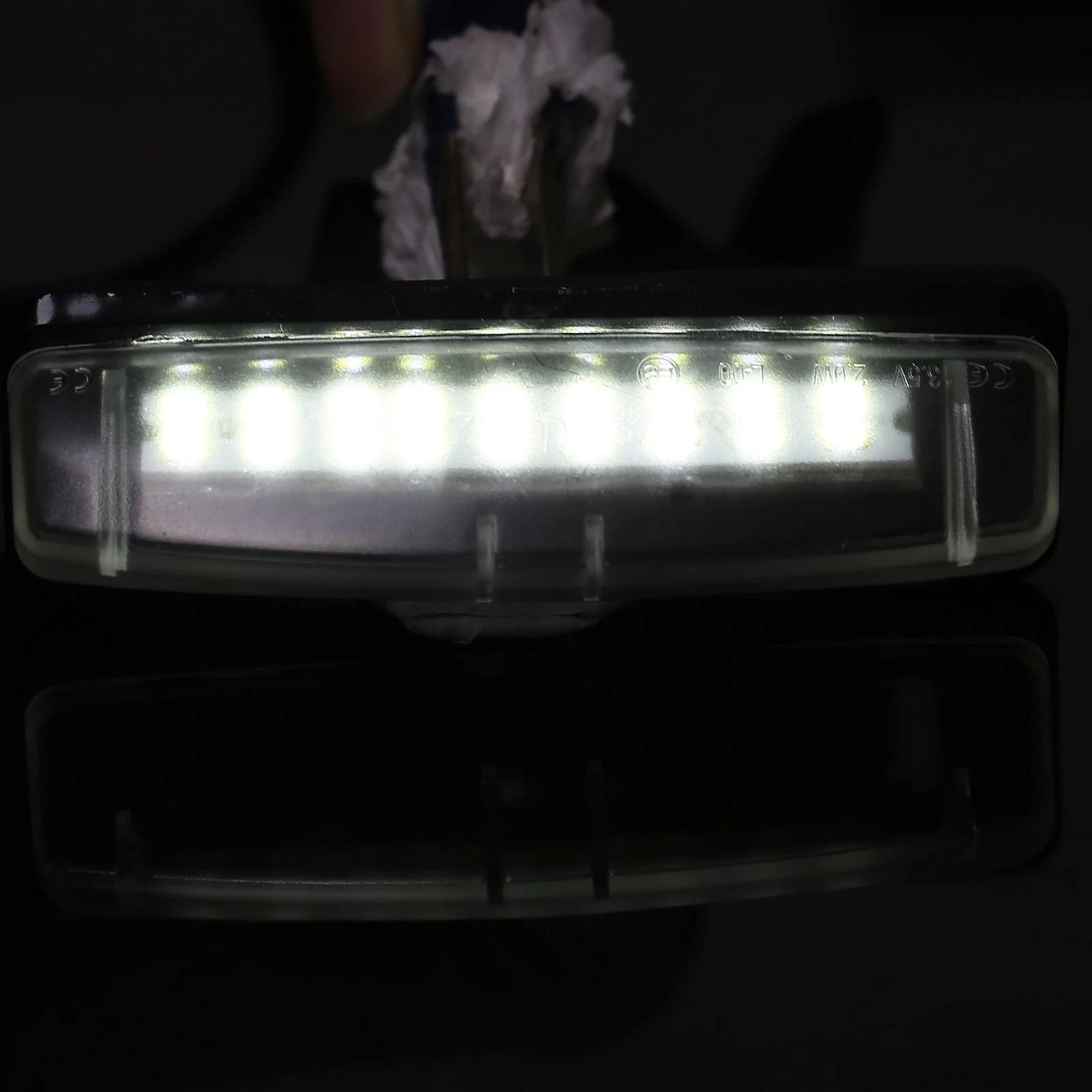 2X LED License Plate Light for Lexus IS ES GS RX (2014–2021)
