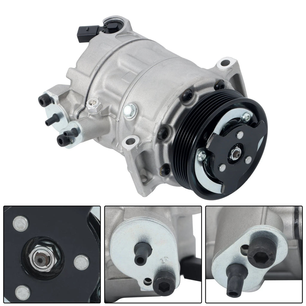A/C Compressor for Audi A3 Q3 TT Quattro (2004-2018) & VW Eos (2009-2015)