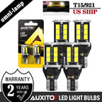 Set of 4 LED Reverse Back Up Light Bulbs for Various Models