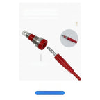 Dual Banana Test Connector Set of 2 Nickel Plated Copper 4mm