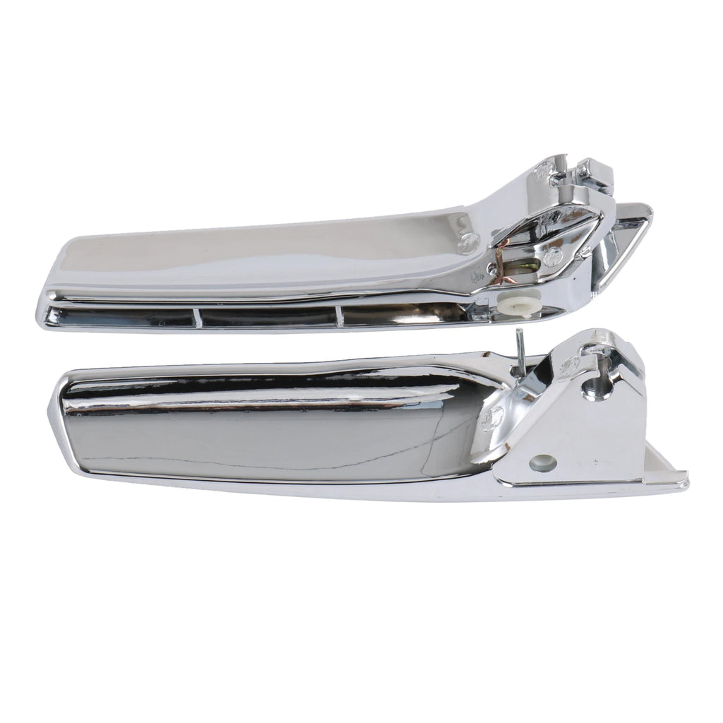 Pair Chrome Inside Door Handle Repair Kit for Chevy Silverado GMC Sierra (2007–2014)