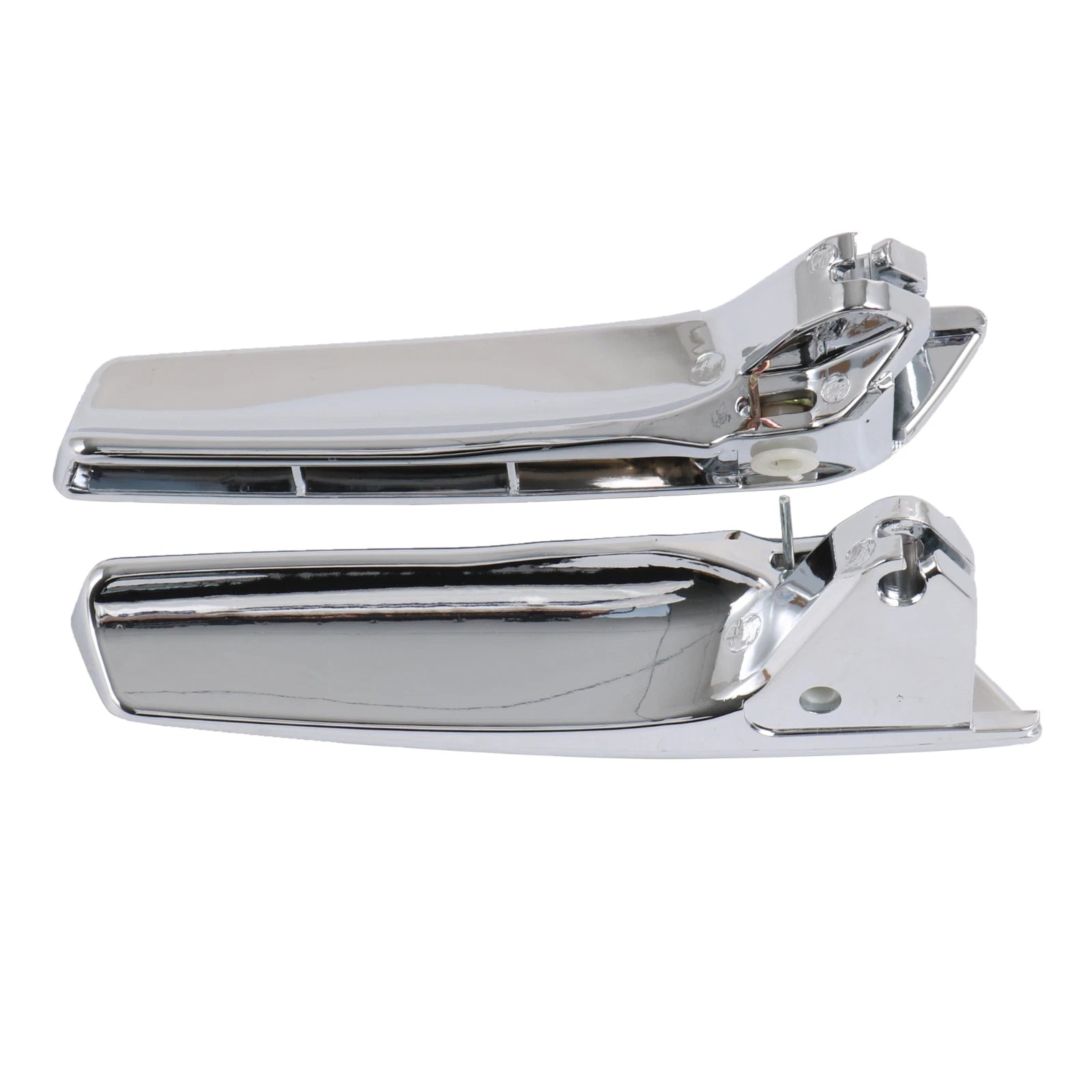 Pair Chrome Inside Door Handle Repair Kit for Chevy Silverado GMC Sierra (2007–2014)