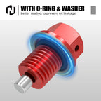 Oil Drain Plug M12 for Honda XR250 XR350 CR480 CR500 XR500 XR650L CR125R CR250R (1990–2023)