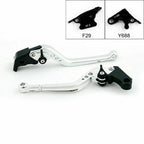 Long Brake Clutch Levers for Honda CBR600RR (2003–2006) CBR954RR (2002–2003) Silver T9