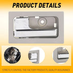 Interior Door Handle Left Side Platinum Chrome for F150 (2009–2014)