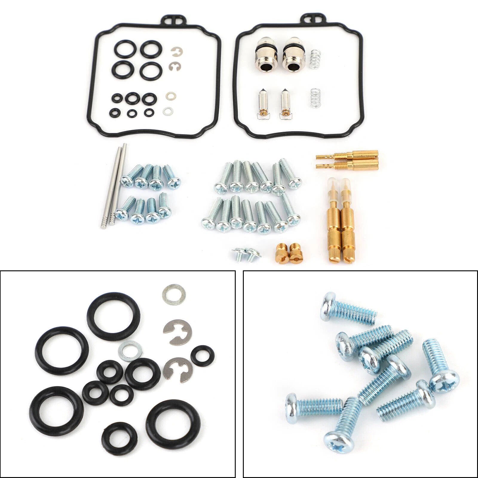 Carburetor Repair Rebuild Kit for Yamaha XVS65 V-Star 650 Custom (1998–Present)