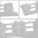 Set of 2 Front Right Side Bumper Cover Retainer Brackets for Toyota Prius (2010–2015)