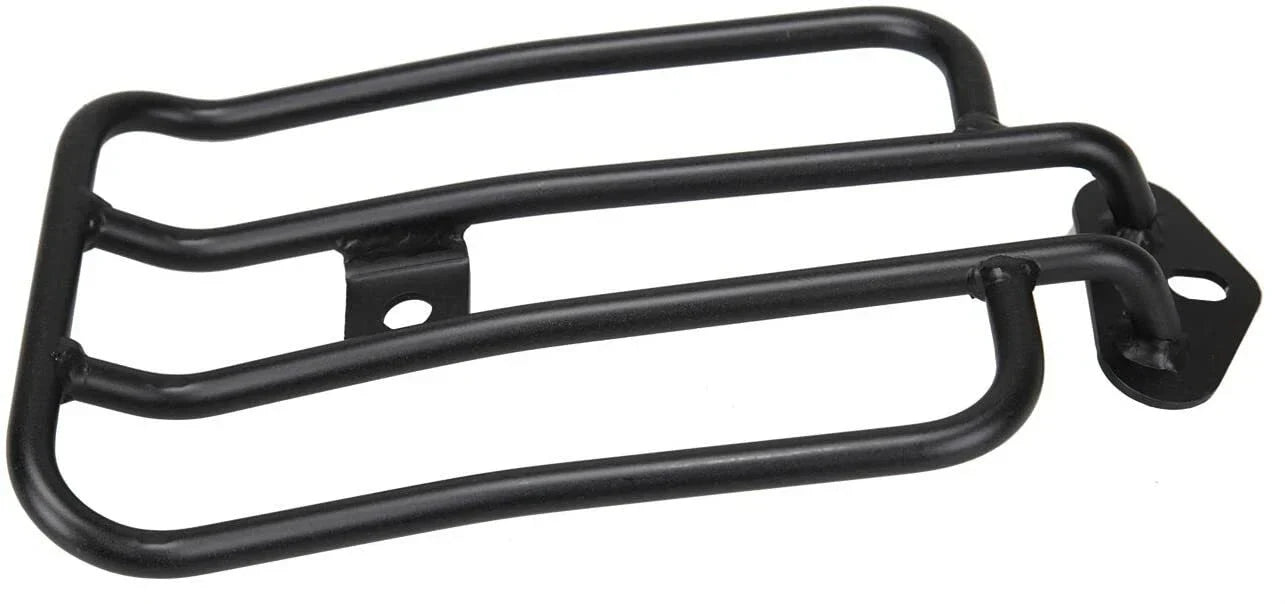 Black Solo Seat Luggage Rack for Harley Sportster XL883 XL1200 04-15