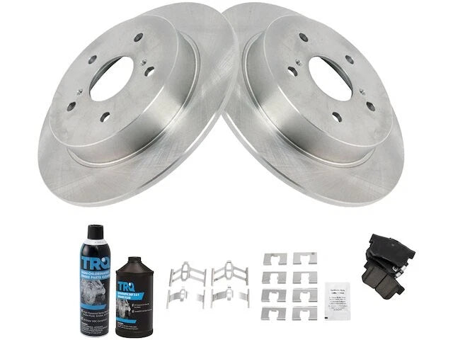 Rear Brake Pad and Rotor Kit for Suzuki SX4 (2007–2013) PD312QH