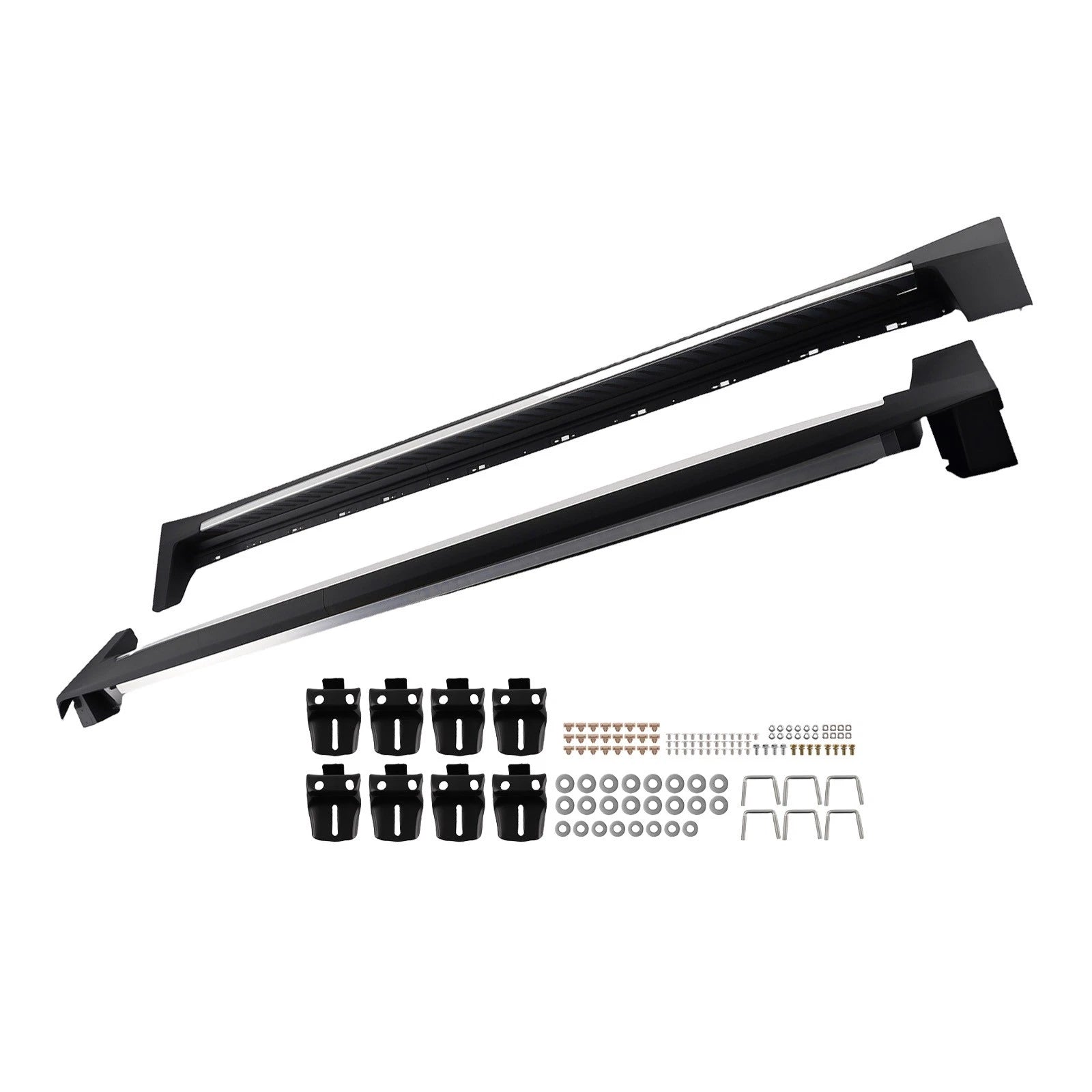 Black Running Board Side Steps for Cadillac XT5 (2017–2025) Anti-Slip Nerf Bars