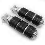 Chrome Aluminum Rubber Foot Peg for Harley FXBB FXBR FXBRS FXLR (2018–2023)
