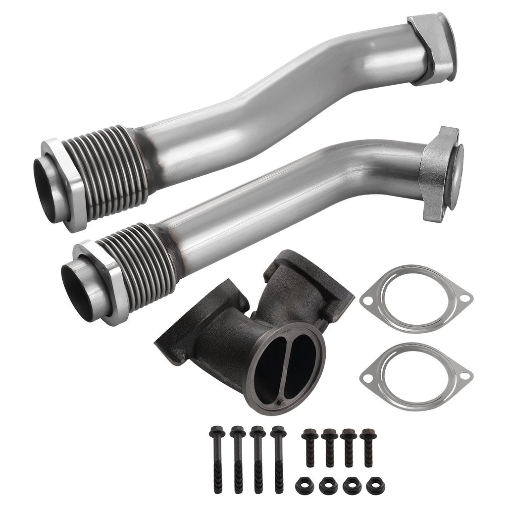 Turbocharger Up Pipe Kit for International 7.3L Powerstroke T444E (1994–2003)