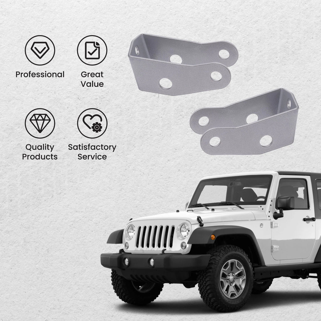 3'' Lift Kit with Shock Extenders for Jeep Wrangler JK 2WD 4WD (2007–2018)