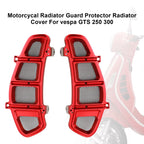 Radiator Guard Protector for Vespa GTS 250 300 (2008–2020) Red