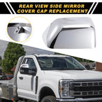 Chrome Right Side Mirror Cover Cap for Ford F-250 F-350 F-450 F-550 