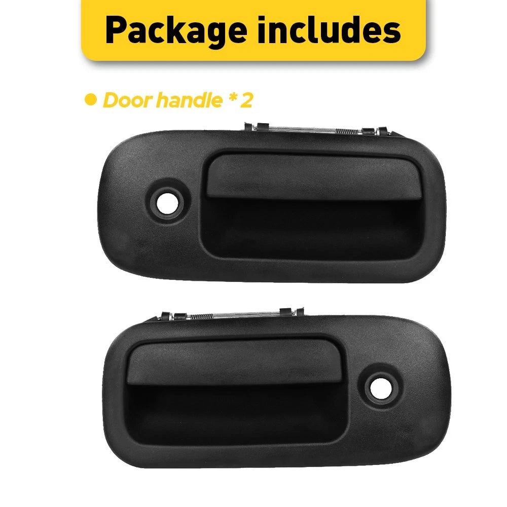Set of 2 Outside Front Door Handles for 1996–2009 Chevy Express Van