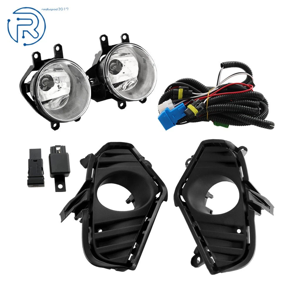 Halogen Fog Lights with Cover & Wiring Kits for Toyota RAV4 (2019–2021)