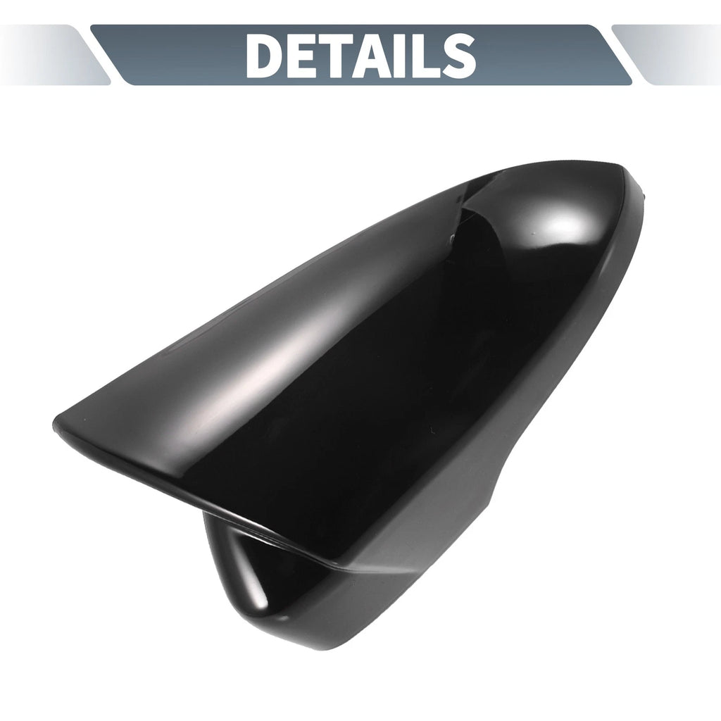 Pair Rearview Mirror Cover Overlay Gloss Black for Ford Mondeo Fusion (2013–2020)